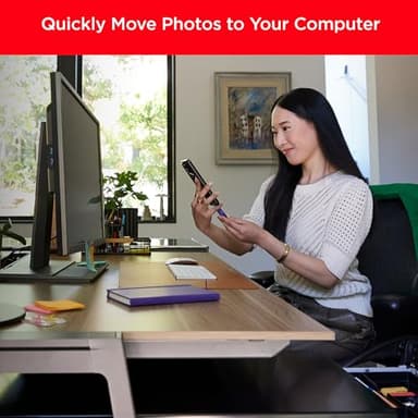 SanDisk 512GB Phone Drive for Android - The 2-in-1 USB for Smartphones, Tablets, and Computers - Thumb Drive with USB Type-C and Type-A Connectors, Yellow Daffodil - SDDDC6-512G-G46YD - Image 3