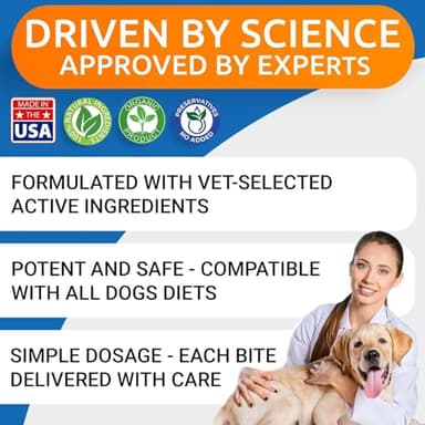 BARK&SPARK Dog Allergy Relief Chews (180 Immune Treats) - Anti-Itch Skin & Coat Supplement - Omega 3 Fish Oil - Itchy Skin Relief Treatment Pills - Itching&Paw Licking - Dry Skin & Hot Spots -Chicken - Image 3