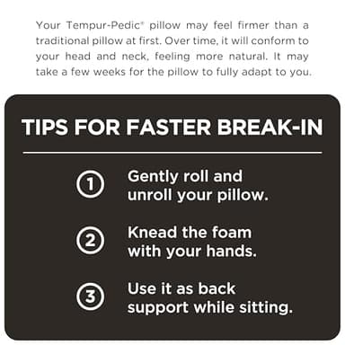 Tempur-Pedic TEMPUR-Cloud Pillow for Sleeping, Standard, White - Image 15