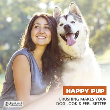 Wahl Premium Pet Double Sided Pin Bristle Brush with Patented Stacked Pin Design for Dogs - Removes Loose Hair & Stimulates the Skin while Creating a Soft Coat Shine - Model 858501 - Image 5