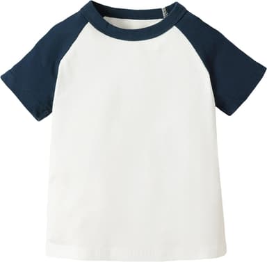 Toddler Baby Girls Boys Tshirt Raglan Shirt Baseball Tee Cotton T-Shirt Short Long Sleeve Solid Color Shirts - Image 2