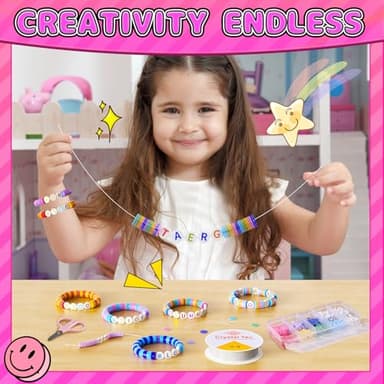 Decorate Your Own Water Bottle Kits for Girls, Mermaid Painting Diamond Art & Bracelet Making Kit for Girl, Crafts for Kids Ages 4-8, Birthday Christmas School Gifts (Mermaid) - Image 7