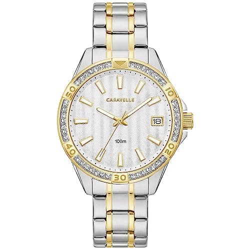 Caravelle by Bulova Ladies' Aqualuxx Crystal Quartz Stainless Steel Watch, 100M Water Resistant - Image 1