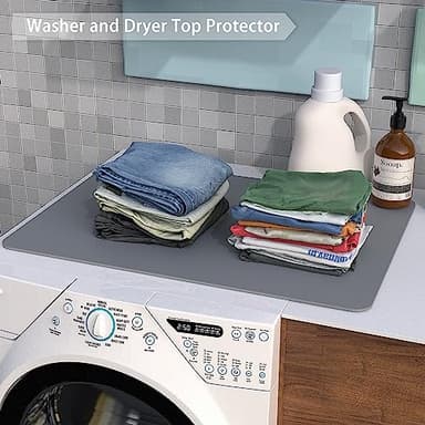 Silicone Stove Top Cover for Electric Stove 28''x20'', Extra Large Dish Drying Mat, 28 x 20 Trivet Mat for Hot Pot, Silicone Stove Top Protector -Grey - Image 7