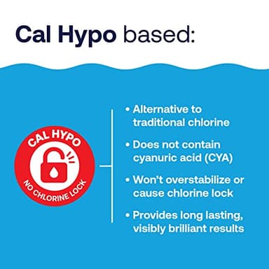 HTH 52037R Pool Care Shock Advanced, Swimming Pool Chemical - Cal Hypo Formula, Prevents Bacteria & Algae, Restores Crystal Clear Water - Shock Treatment, 1lb (12 Pack) - Image 6