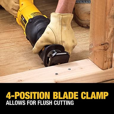 DEWALT 20V MAX Reciprocating Saw, 3,000 Strokes Per Minute, Variable Speed Trigger, Bare Tool Only (DCS380B) - Image 3