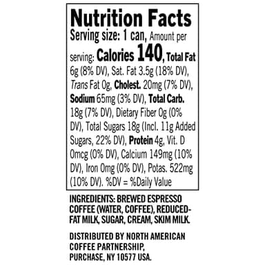 Starbucks - RTD Coffee Espresso And Cream, 6.5oz Cans (12 Pack) (Packaging May Vary) - Image 7