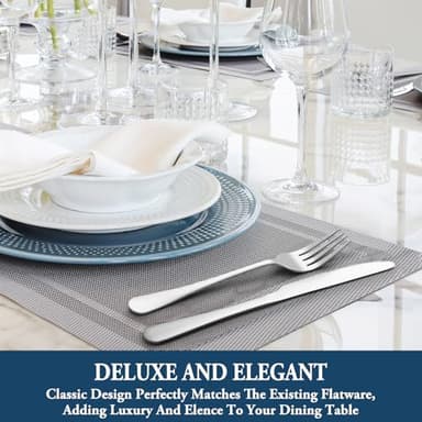 Dinner Forks,Set of 16 Top Food Grade Stainless Steel Silverware Forks,Table Forks,Flatware Forks,8 Inches,Mirror Finish & Dishwasher Safe,Use for Home,Kitchen or Restaurant - Image 6