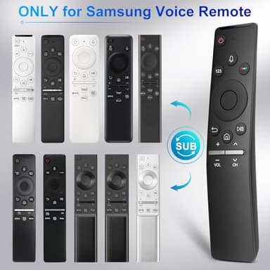 Voice Replacement for Samsung-Smart-TV-Remote, New Upgraded BN59-1266A for Samsung Remote Control with Voice Function. 1-Year Warranty. - Image 3