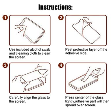 PEHAEL 3Pack for iPhone 8 Plus/iPhone 7 Plus Privacy Screen Protector Anti-Spy Tempered Glass Film 9H Hardness Easy Installation Bubble Free [5.5 inch] - Image 8