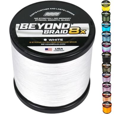 Beyond Braid White 8X Strand 2000 Yards 20LB - Image 1