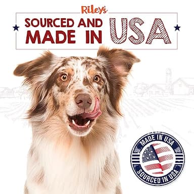 Riley's Premium Dehydrated Lamb Lung Dog Treats - Sourced in USA, Made in USA - Air Dried Crunchy & Delicious Lamb Dog Treats - 6 oz - Image 6