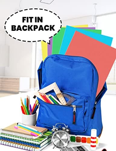 SUNEE Folders with Pockets(25 Pack, Assorted Colors), 2 Pocket Folders Fit Letter Size Paper, Paper File Folder for School Office Home Business - Image 4