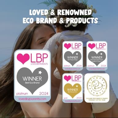 Eco by Naty Pull-Ups Training Pants, Size 4 (2T-3T), 22 count, 18-33 lbs, Plant-Based Premium Ecological Pull-Ups with No Nasty Chemicals, White, (244091) - Image 5