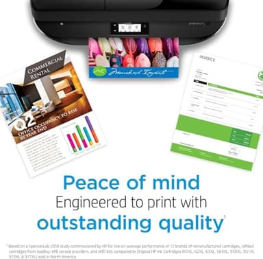 HP Original 68e EvoMore High Yield Black / 68 Tri-Color Ink Cartridges (2-Pack) | Works Envy 6152e, 6155e, 6552e, 6555e, 6558e | C84QXTN - Image 6