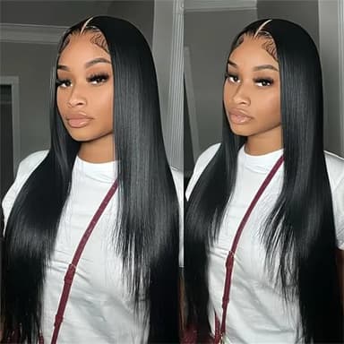 12A Human Hair Bundles 18 20 22 24 Inch 4 Straight Bundles Human Hair 100% Unprocessed Brazilian Remy Virgin Hair Extensions Raw Quick Weave Sew In Glossy Billion Hair Bundles Natural Black - Image 7