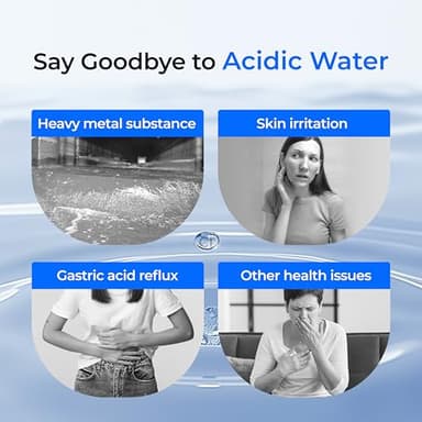 Waterdrop Alkaline DA97-17376B Water Filter, Enhances pH, Replacement for HAF-QIN/EXP, DA97-08006C, RF28R7201SR, RF28R7351SG, WD-F45-AL, 3 Filters - Image 2