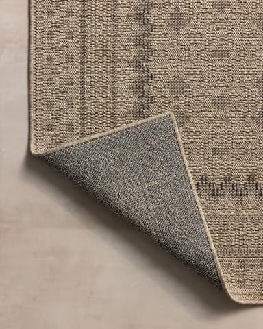 Loloi Chris Loves Julia Providence Collection PRC-06 Charcoal/Dove 7'-6" x 10', .12" Pile Height, Indoor/Outdoor Area Rug - Image 6
