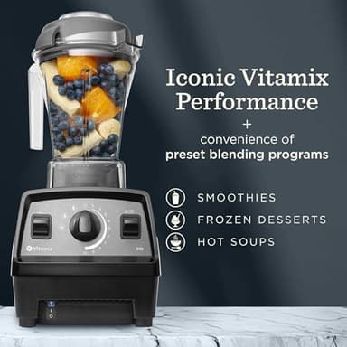 Vitamix Propel Series 510 Blender with Three Blending Programs, Professional-Grade Blender for Smoothies and More, Stainless-Steel Blades, Self-Cleaning Kitchen Appliance, 48 Oz Container, White - Image 3