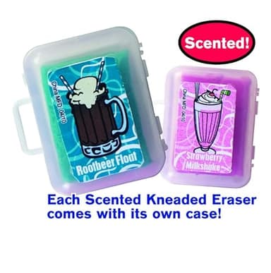 Raymond Geddes 68122 Snack Attack Scented Erasers For Kids, Assorted (Pack of 36) - Image 2