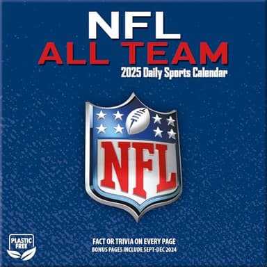 Turner Sports NFL All Team 2025 Box Calendar (25998053052) - Image 1