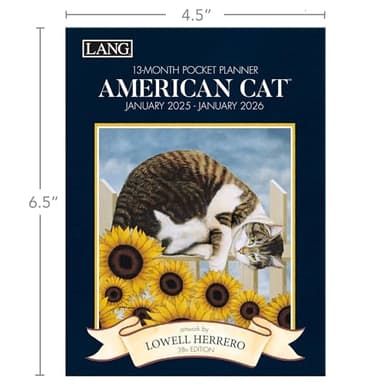 LANG American Cat™ 2025 Monthly Pocket Planner (25991003156) - Image 8