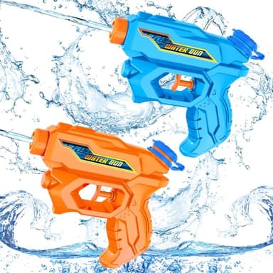 Water Guns for Kids, Squirt Guns Mini Water Gun Pistol Small Water Blaster for Boys Girls Toddlers, Summer Toys for Outdoor Swimming Pool Beach Water Toys - Image 1
