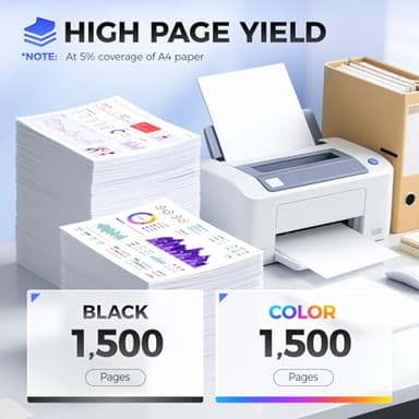 C3210K0 C3210C0 C3210M0 C3210Y0 Toner Cartridge(4-Pack with chip) Replacement Compatible for Lexmark C3224dw C3326dw C3426dw MC3224adwe MC3224dwe MC3224i MC3326adwe MC3326i MC3426adw MC3426i Printer - Image 3