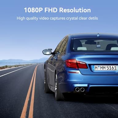 3-inch 1080P HD car Dash cam, 24-Hour Recording, 170° Wide Angle, Night Vision, Video Motion Detection - Image 4