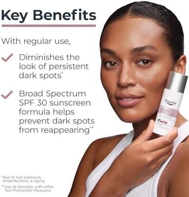 Eucerin Radiant Tone Daily Face Lotion with SPF 30, Dark Spot Corrector with Thiamidol, Face Moisturizer Helps Visibly Reduce the Look of Persistent Dark Spots, All Skin Types, 1.7 Fl Oz Bottle - Image 4