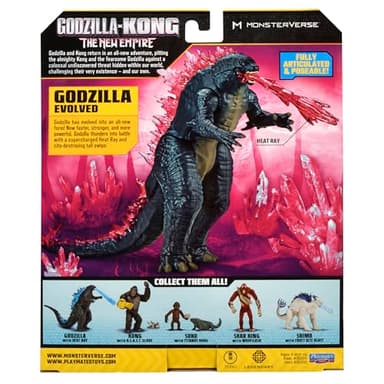 Godzilla x Kong 6" Godzilla Evolved (w/Heat Ray) by Playmates Toys - Image 5