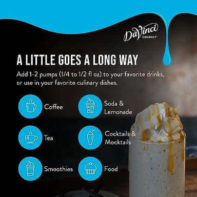 DaVinci Gourmet Sugar-Free Caramel Syrup, 25.4 Fluid Ounces (Pack of 1 - Image 7