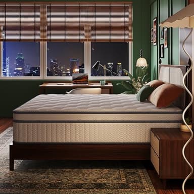 Gsleepee Queen Mattress, 10 Inch Queen Size Mattresses in a Box, Gel Memory Foam Hybrid Mattress for Motion Isolation, Soft and Comfortable, Pressure Relief, Medium Firm Support - Image 6