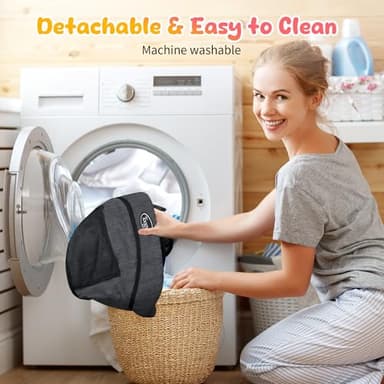 Toogel Hook on High Chair: Portable & Foldable High Chair for Babies & Toddlers 6-36 Months, 37 lbs, Black - Image 6