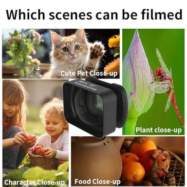 2X Magnification Lens for Pocket 3, Long Distance Photography Telephoto Lens, Portable Magnetic Lens Filter for Pocket 3 - Image 3