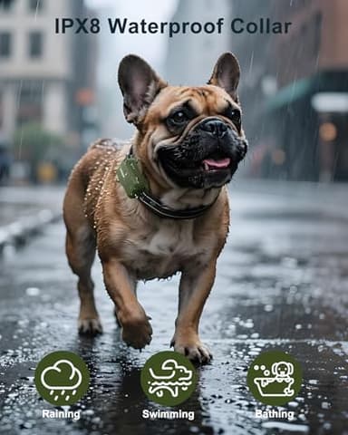 Jugbow Dog Shock Collar - 4500FT Dog Training Collar with Remote, IPX8 Waterproof Electric Dog Collar with 4 Training Modes, Security Lock, Rechargeable eCollar for 10-120lbs Small Medium Large Dogs - Image 4