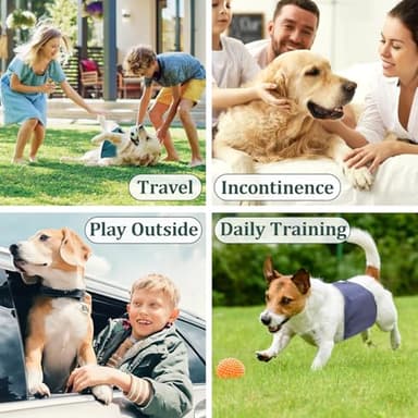 Reusable Dog Diapers Male, Premium Washable Belly Bands for Male Dogs Small, Pack of 5, High Absorbing Male Dog Wraps for Doggie & Puppy in Incontinence or Excitable Urination and Training(S) - Image 7