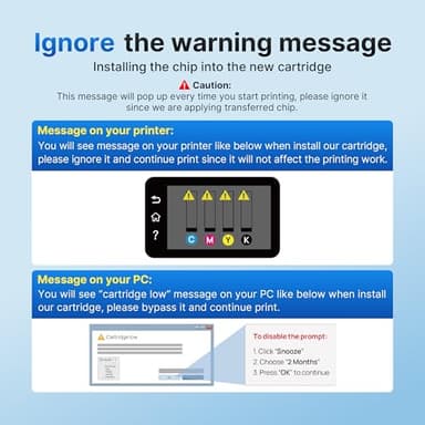 414A Toner Cartridges 4 Pack (with Chip) - MFP M479fdw Replacement for HP 414A HP 414X Toner for HP Color Laserjet Pro MFP M479fdw M479fdn M479dw Pro M454dw M454dn M479 M454 M480f Printer丨W2020A - Image 8