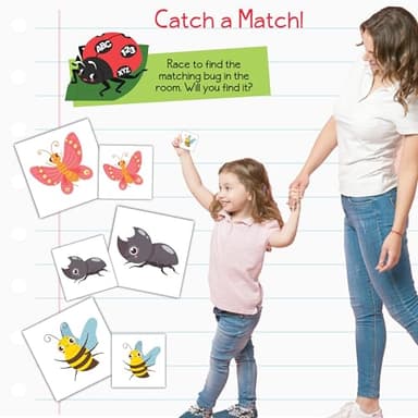 Briarpatch, Letter Number or Bug Game, Early Preschool Learning for Toddlers, Kindergarten and 1st Grade - Image 8