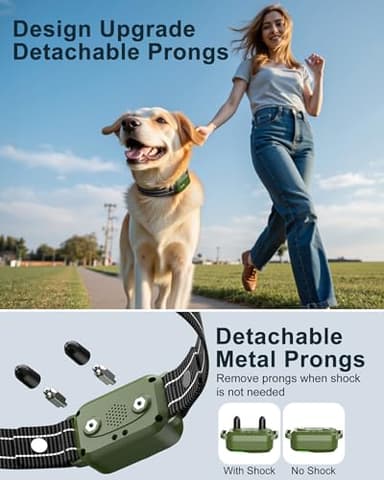 Jugbow Dog Shock Collar - 4500FT Dog Training Collar with Remote, IPX8 Waterproof Electric Dog Collar with 4 Training Modes, Security Lock, Rechargeable eCollar for 10-120lbs Small Medium Large Dogs - Image 6
