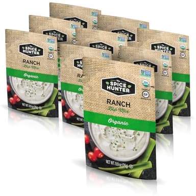 Spice Hunter Pkt, Ranch Dip, 0.9 Ounces (Pack of 12)