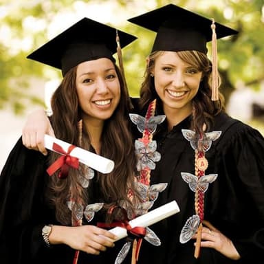 Graduation Ribbon Leis 2025 Class of 2025 Graduation Decor Gift Graduates Senior for Him Her Congrats Grad (Gold & burgundy) - Image 7