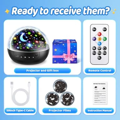Staryou Dinosaur Toys for Kids 3-5, 【Remote+3 Films+93 Effects】 Dinosaur Toys for Kids 2-4, 【3 Timer+5 Brightness】 Toys for 3 Year Old Boys, Rotate 3 Year Old Boy Gift, 5 Year Old Boy Birthday Gift - Image 8