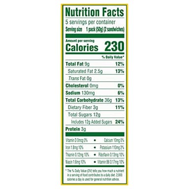 belVita Breakfast Bar Biscuit Sandwiches, Dark Chocolate Creme, 30 Total Packs, 6 Boxes (2 Biscuits Per Pack) - Image 2