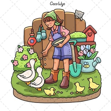 Girl Moments: Coloring Book for Adults and Teens Featuring Cute Cozy Daily Activities for Relaxation (Cozy Spaces Coloring) - Image 3