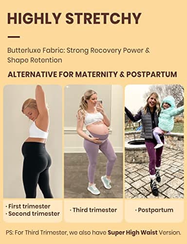 CRZ YOGA Butterluxe High Waisted Lounge Leggings 28'' - Workout Yoga Pants for Women Buttery Soft Black Small - Image 5