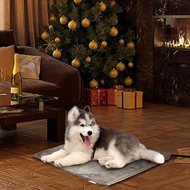 Toozey Pet Heating Pad, 6 Adjustable Temperature Dog Cat Heating Pad with Timer, Waterproof Heated Dog Bed with Chew Resistant Cord, Indoor Electric Pet Heated Mat 28x20in - Image 8