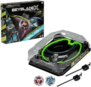 Beyblade X Xtreme Battle Set with Beystadium Arena Featuring X-Celerator Rail, 2 Right-Spinning Top Toys, 2 Launchers, Toys for Boys and Girls, 8+ - Image 3