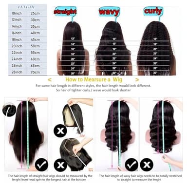 U Part Human Hair Wig Body Wave 18 Inch Brazilian Virgin Hair Glueless Wigs 100% Real Human Hair 180% density U Part Wig for Black Women U Part Wig Human Hair Upart Half Wig Natural Black Color - Image 6