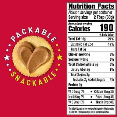 Jif Squeeze Creamy Peanut Butter, Resealable Pouches, 5 Ounces (Pack of 24) - Image 2